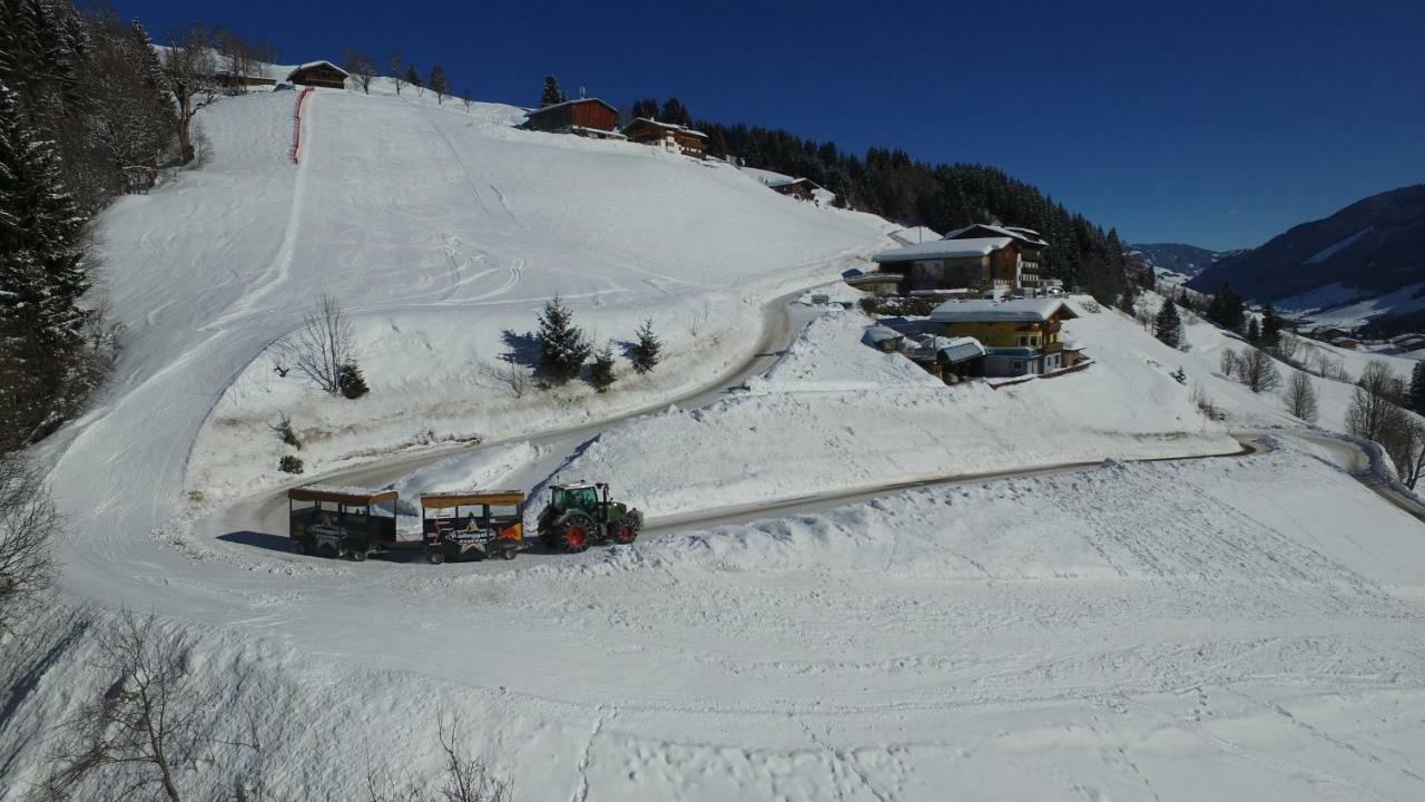 Ski In-Ski Out - Gaestehaeuser Saalbach-Hinterglemm - Wallegghof Christianhof ภายนอก รูปภาพ